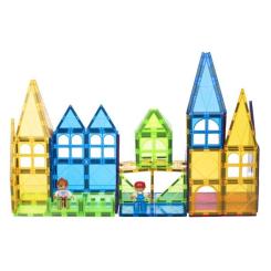 Конструктор Magplayer магнитные плитки 112 эл. Фото 5