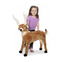 Мягкая игрушка Melissa&Doug Большой плюшевый олень Фото 1