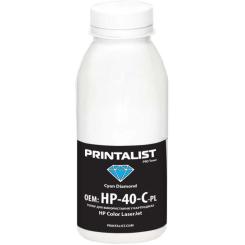 Тонер Printalist HP CLJ Universal 40г Cyan Фото