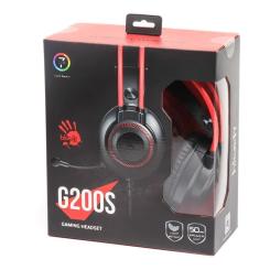 Наушники A4Tech Bloody G200S Black+Red Фото 5