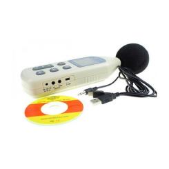 Измеритель уровня шума Benetech USB 30-130 дБ Фото 3