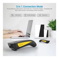 Сканер штрих-кода Netum C750 2D, bluetooth Фото 3