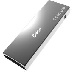 USB флеш накопитель AddLink 64GB U20 Titanium USB 2.0 Фото 1