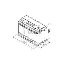 Аккумулятор автомобильный Bosch светодиодная Фото 5
