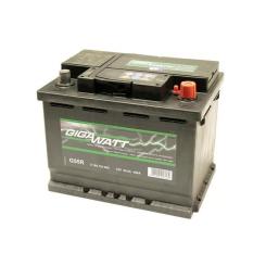 Аккумулятор автомобильный GigaWatt 56А Фото 1