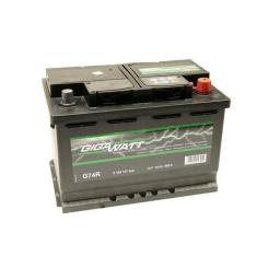 Аккумулятор автомобильный GigaWatt 74А Фото 2
