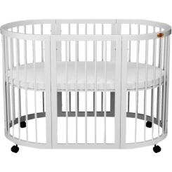 Кроватка Ingvart SMART BED ROUND білий Фото