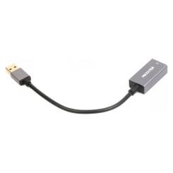 Адаптер Maxxter USB 2.0 AM to RJ45 Ethernet 1000Mbps Фото 1