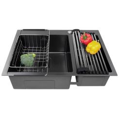 Мойка кухонная Weilor FILIGRAN WRC DB6950 GRAPHIT Фото 4