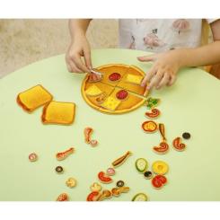 Развивающая игрушка Vladi Toys Магнітна кулінарна гра Піца, рос. Фото 3