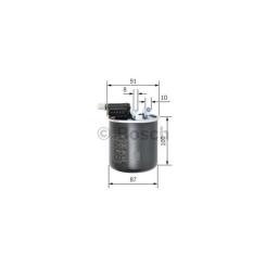 Фильтр топливный Bosch F026402836 Фото 4