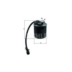 Фильтр топливный Mahle KL912 Фото 2
