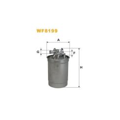 Фильтр топливный Wixfiltron WF8199 Фото