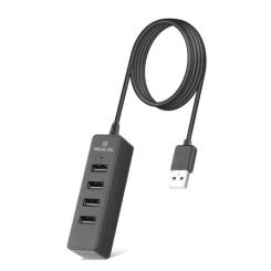 Концентратор REAL-EL HQ-174 USB-A 2.0 1.2m black Фото 2