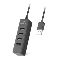 Концентратор REAL-EL HQ-174 USB-A 2.0 1.2m black Фото 4