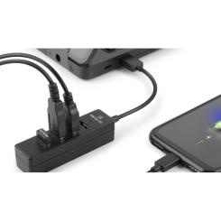 Концентратор REAL-EL HQ-174 USB-A 2.0 1.2m black Фото 6