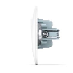 Переключатель Videx BINERA 2кл проходной белый Фото 2