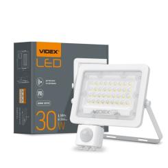 Прожектор Videx LED 30W 5000K с датчиком движения Фото 4