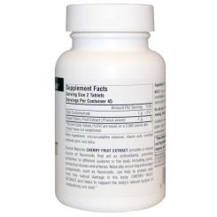 Травы Source Naturals Экстракт Вишни 500мг, 90 таблеток Фото 1