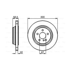 Тормозной диск Bosch 0 986 478 473 Фото 4