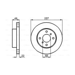 Тормозной диск Bosch 0 986 478 567 Фото 4