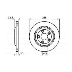 Тормозной диск Bosch 0 986 478 777 Фото 4