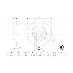 Тормозной диск Bosch 0 986 478 896 Фото 4