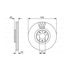 Тормозной диск Bosch 0 986 479 092 Фото 4