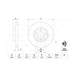 Тормозной диск Bosch 0 986 479 211 Фото 4