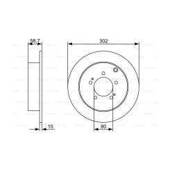 Тормозной диск Bosch 0 986 479 318 Фото 4