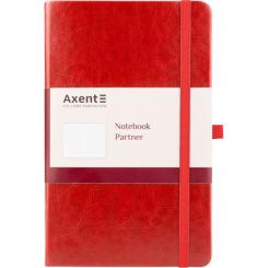 Блокнот Axent Partner Lux, 125х195, 96л, кл, красный Фото