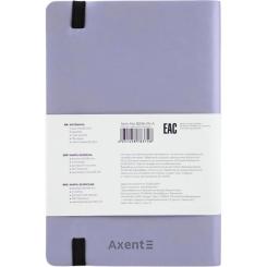 Блокнот Axent Partner Soft, 125х195, 96л, клет, серебристый Фото 2