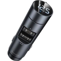 FM модулятор Baseus Energy Column MP3 Dark grey Фото 2