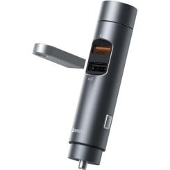 FM модулятор Baseus Energy Column MP3 Dark grey Фото 4