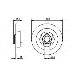 Тормозной диск Bosch 0 986 479 446 Фото 4