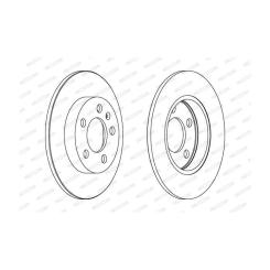 Тормозной диск FERODO DDF1155 Фото