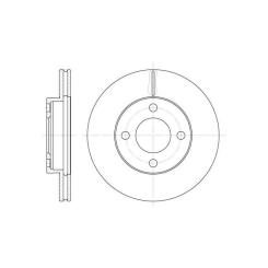 Тормозной диск REMSA 6185.10 Фото