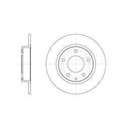 Тормозной диск REMSA 6206.00 Фото