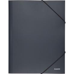 Папка на резинках Axent A4 500 мкм gray Фото