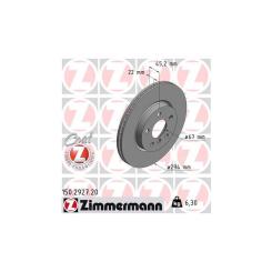 Тормозной диск ZIMMERMANN 150.2927.20 Фото