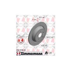 Тормозной диск ZIMMERMANN 250.1378.20 Фото