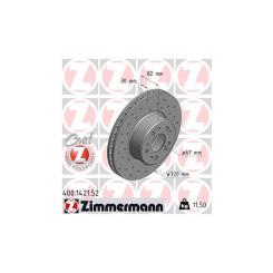 Тормозной диск ZIMMERMANN 400.1421.52 Фото