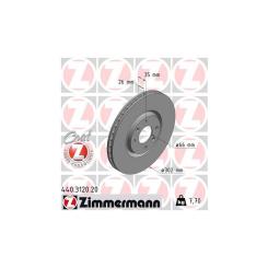 Тормозной диск ZIMMERMANN 440.3120.20 Фото