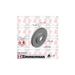 Тормозной диск ZIMMERMANN 590.2561.20 Фото