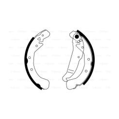 Тормозные колодки Bosch 0 986 487 554 Фото 4