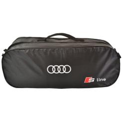 Сумка-органайзер Poputchik в багажник Audi S-Line чорна Фото