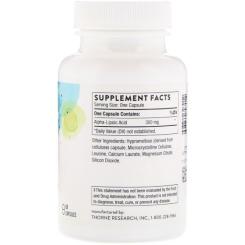 Антиоксидант Thorne Research Альфа-ліпоєва кислота, Alpha-Lipoic-Acid, 60 капсу Фото 1