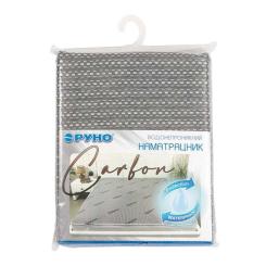 Наматрасник Руно Водонепроницаемый на резинке Carbon 180х190 см Фото 7