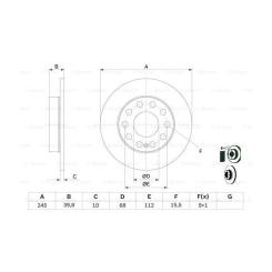 Тормозной диск Bosch 0 986 478 986 Фото 4