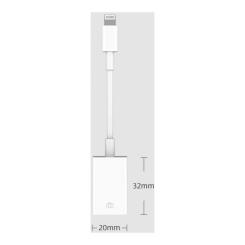 Переходник XoKo Lightning to USB Фото 3